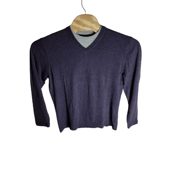 Nat Nast‎ Purple Small Long Sleeve Cotton Sweater - Picture 2 of 6